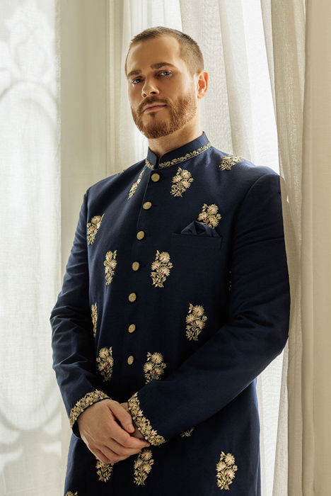 Regal Elegance in Blue